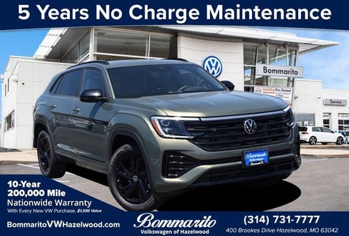 2026 Volkswagen Atlas Cross Sport 2.0T SEL R-Line Black