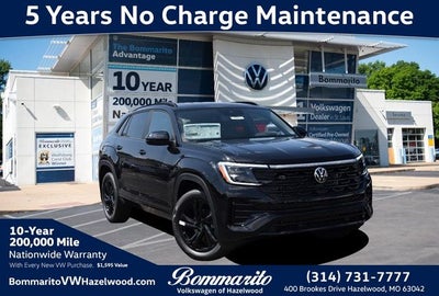 2026 Volkswagen Atlas Cross Sport 2.0T SEL R-Line Black