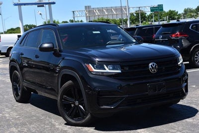 2023 Volkswagen Atlas Cross Sport 3.6L V6 SEL R-Line Black
