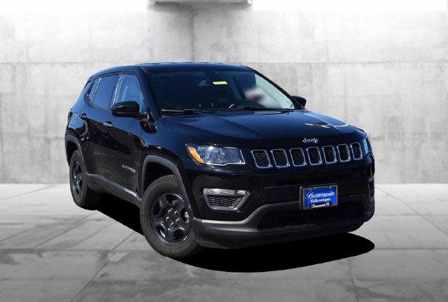 Used 2019 Jeep Compass Sport with VIN 3C4NJCAB7KT660417 for sale in Hazelwood, MO