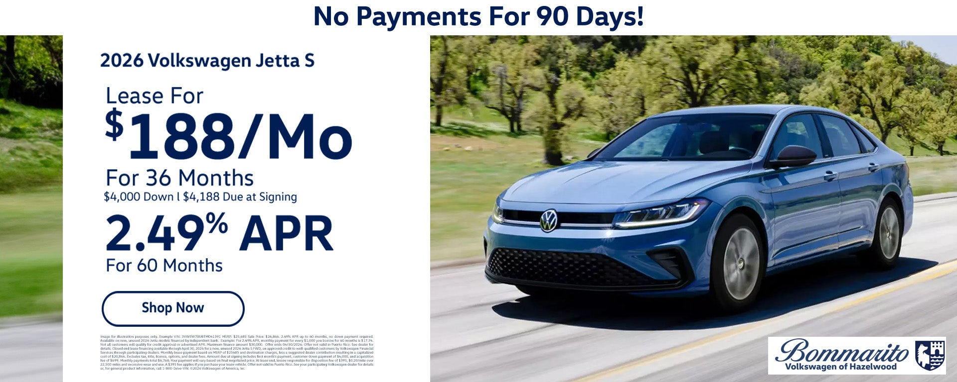 2026 VW Jetta - April 